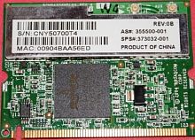 355500-001 Модуль WiFi HP (Broadcom) BCM94306MPLNA WMIB-152G-A 802.11g 54Mbit/s miniPCI