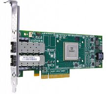 QLE2562-CK Qlogic 8Gbps dual-port Fibre Channel-to-x4/x8 PCI Express adapter, multi-mode optic