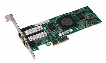 39R6593 Сетевой Адаптер IBM (Qlogic) QLE2462 PX2510401 2x4Гбит/сек Dual Port Fiber Channel HBA LP PCI-E4x