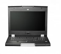 ОПЦИЯ КОНСОЛЬ AZ883A HP TFT7600 RU RACKMOUNT KEYBOARD MONITOR G2 