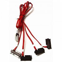519743-001  HP Шлейф SAS 1xSFF-8087 (mSASx4) To 4xSFF-8482 (4xSAS Жесткий Диск) 100cm/1m For ML110G6 ML150G6 ML330G6 DL160G6 DL120G6