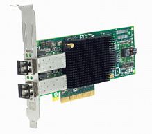 43W7511 Сетевой Адаптер IBM (Emulex) LPE11002 FC1120005-01C L2B2777 2x4Гбит/сек Dual Port Fiber Channel HBA LP PCI-E4x
