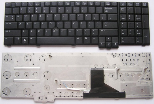 468777-001 Клавиатура HP V070626AS1 6037B0028701 US для 8730w Mobile Workstation