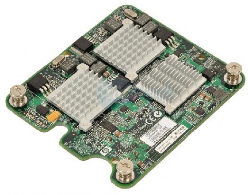 436011-001 Сетевая Карта HP NC325M Multifunction Gigabit Server Adapter Mezzanine Card 2xBroadcom 5715S 4x1Гбит/сек PCI-E For c-Class BladeSystem