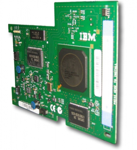 13N2208 Сетевой Адаптер IBM (Qlogic) ISP2312 2x2Гбит/сек Dual Port Fiber Channel HBA For HS20 JS20