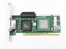 C1902 Контроллер RAID SCSI Dell PERC 320/DC ASR-2200S/64Mb 64Mb Int-1x68Pin Ext-2xVHDCI RAID50 UW320SCSI LP PCI/PCI-X
