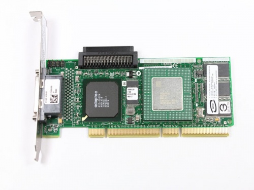 C1902 Контроллер RAID SCSI Dell PERC 320/DC ASR-2200S/64Mb 64Mb Int-1x68Pin Ext-2xVHDCI RAID50 UW320SCSI LP PCI/PCI-X