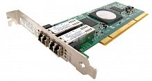 39M6014 Сетевой Адаптер IBM DS4000 (Qlogic) QLA2462-IBMX FC2410401-37 2x4Гбит/сек Dual Port Fiber Channel HBA LP PCI-X 2.0 266Mhz