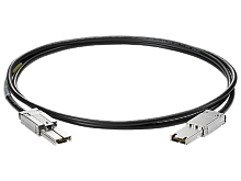 407344-002 Кабель SAS HP 2GFPGGX-07H 1xSFF-8088 (miniSAS) To 1xSFF-8088 (miniSAS) 100cm/1m For Connecting SA P800 E500 To MSA60 MSA70 Or MSA2000SA To SAS HBA