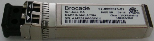 42C1819 Brocade 10 Gigabit SFP+ SR Optical Transceiver