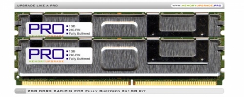 408853-B21 Hewlett-Packard 4 GB REG PC2-5300 2 x 2 GB Dual Rank Kit