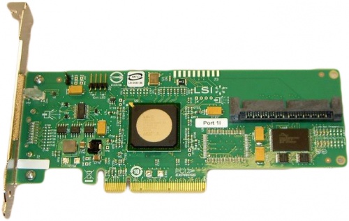 SAS3801E LSI Контроллер SAS SAS3801E Ext-2xSFF-8088 8xSAS/SATA U300 PCI-E8x
