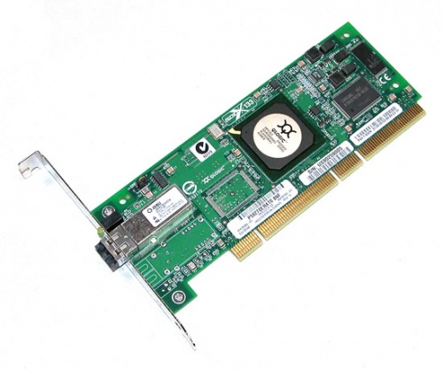 283384-001 Сетевой Адаптер HP (Qlogic) FCA2214 QLA2340-CK FC5010409-36 2Гбит/сек Single Port Fiber Channel HBA LP PCI-X