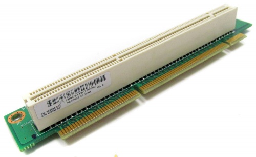 408293-001 Контроллер HP PCI-X riser board assembly - Half-height, with 64-bit, 133MHz bus